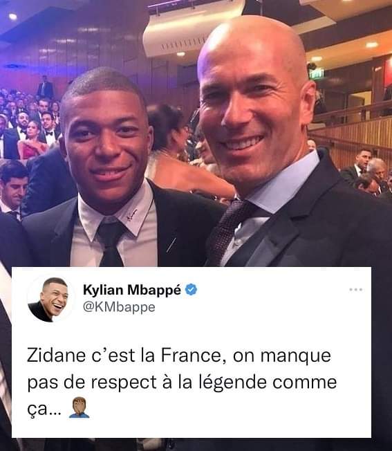 Merci <a href="/KMbappe/">Kylian Mbappé</a> pour cette réponse