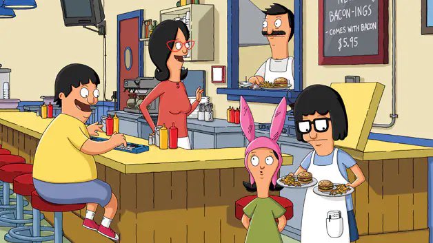 PopBase's tweet photo. ‘Bob’s Burgers’ premiered 12 years ago today. https://t.co/j1wAOqP6FH