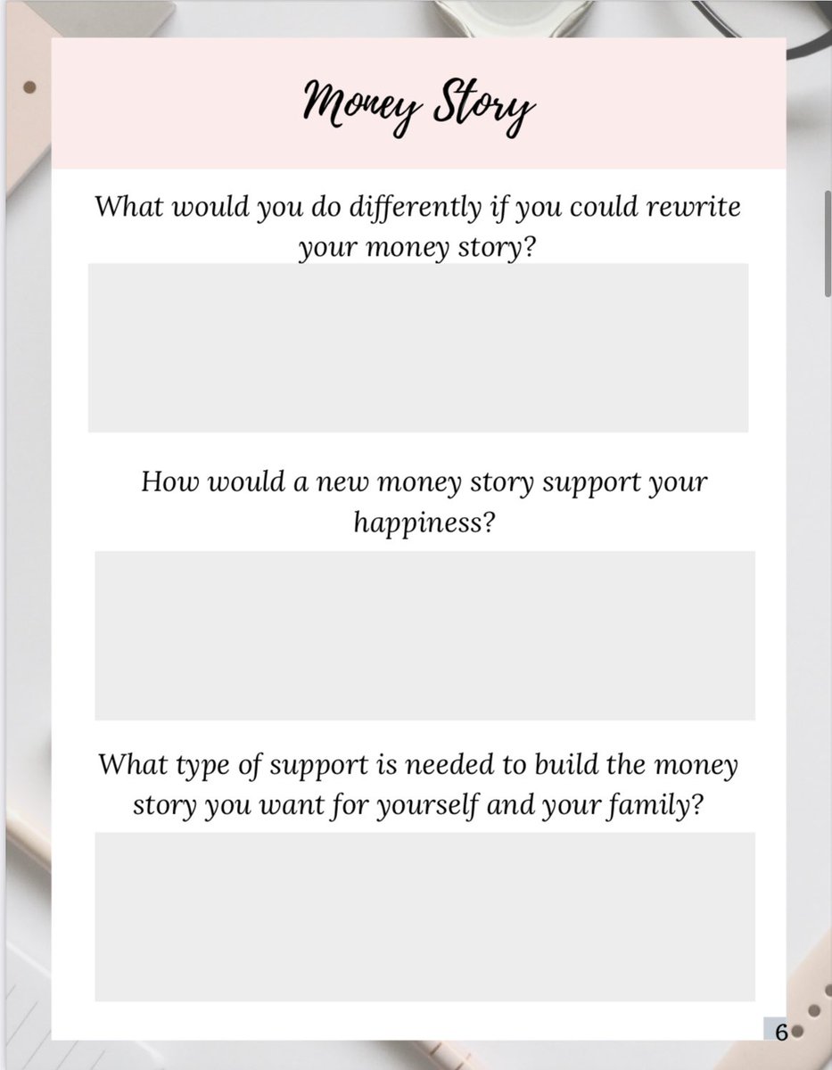 NicoleLewisLCSW's tweet image. If I’m your Twitter Therapist your homework is to complete the following worksheets on your money story. 

This is to help give you insight into why you make some financial decisions.

Please let me know if you have questions. #MyMentalMatters #TwitterTherapist