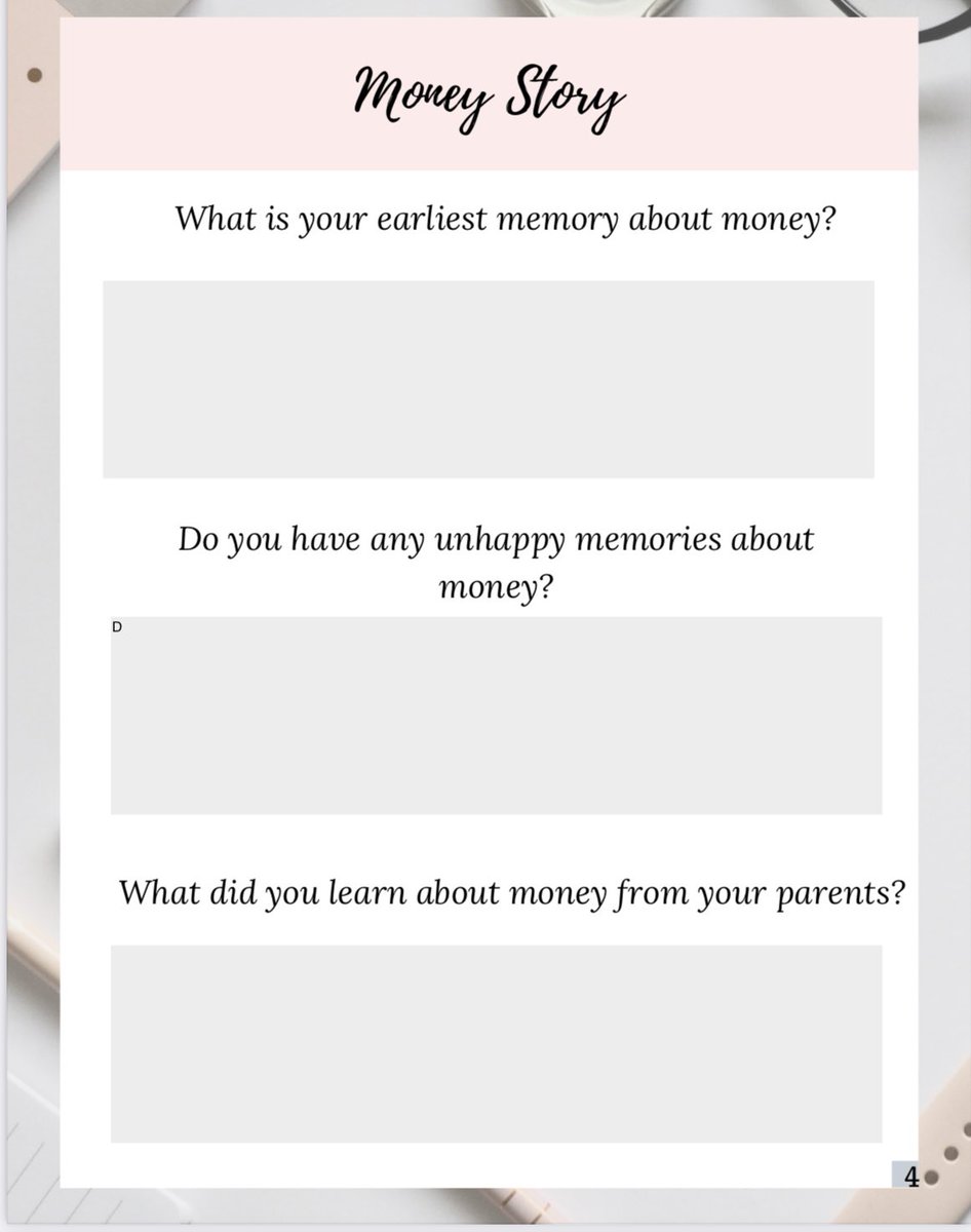 NicoleLewisLCSW's tweet image. If I’m your Twitter Therapist your homework is to complete the following worksheets on your money story. 

This is to help give you insight into why you make some financial decisions.

Please let me know if you have questions. #MyMentalMatters #TwitterTherapist