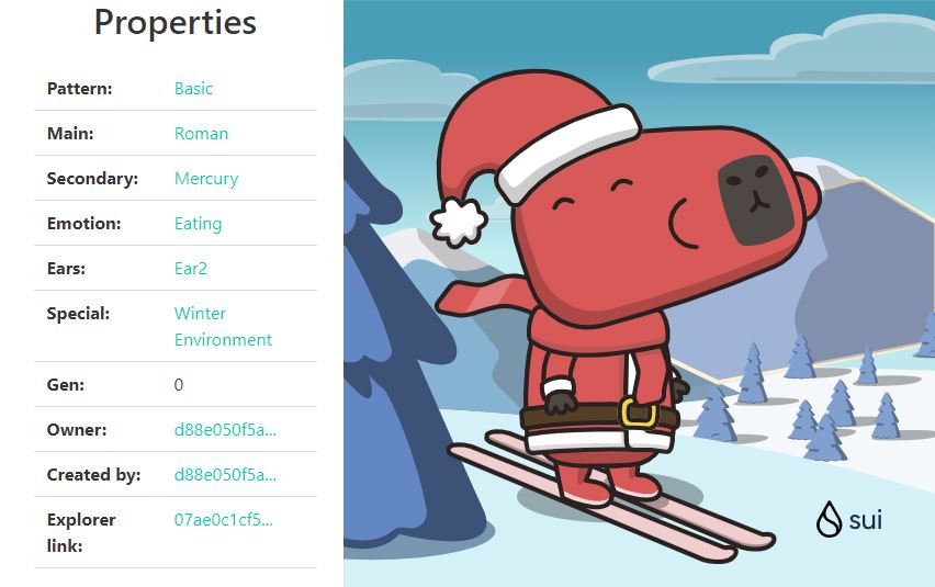abdi_hamta's tweet photo. 🎁 I just unboxed my Sui Holiday Capy! ❄️
Create your own Capy here:  https://t.co/7qmE7T3SFC #CapyHolidays https://t.co/mDOqrsZauT