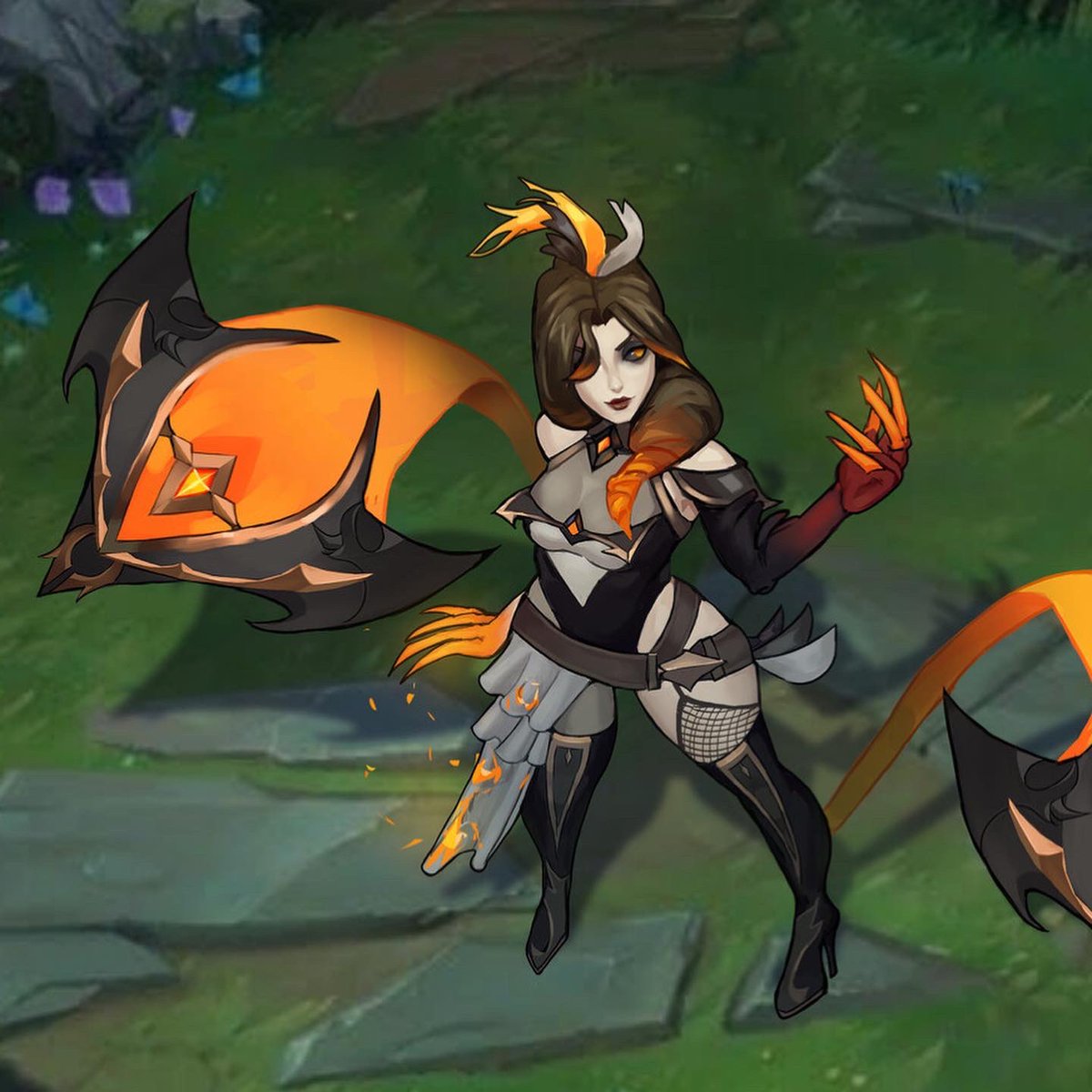 katghehe's tweet photo. Evelynn High Noon fanart :) 
#leagueoflegendsfanart#evelynnmains https://t.co/qWWI94kQEa