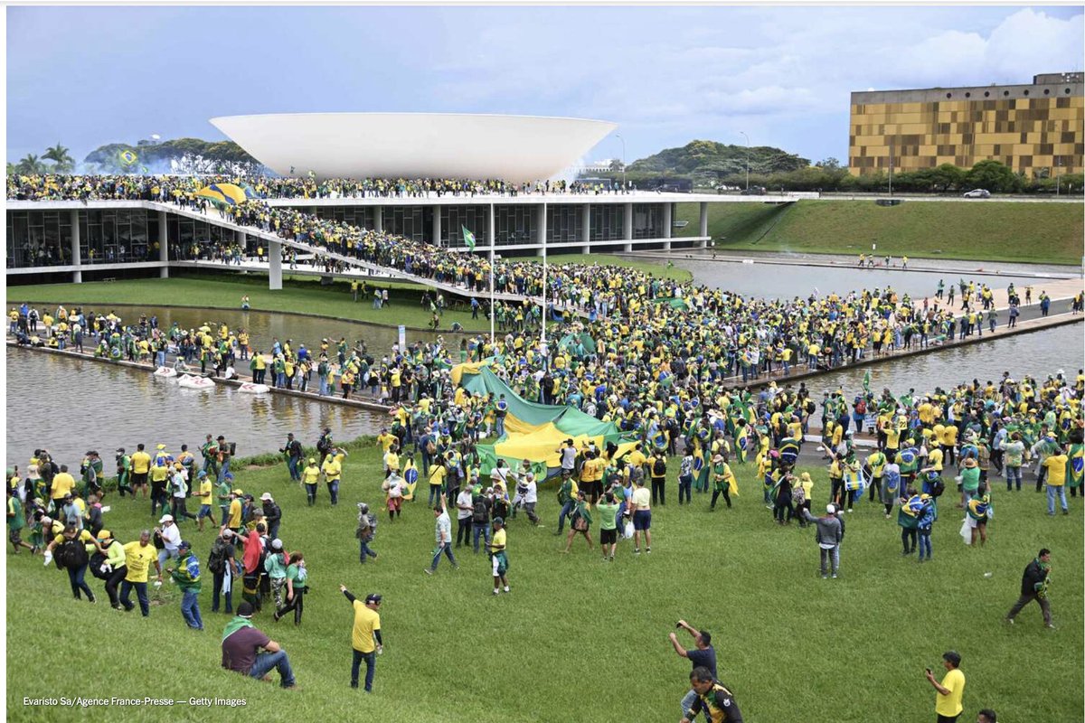 colmtobin's tweet image. The most terrifying part of the storming of government offices in Brazil is that it looks like Meath won an All-Ireland.