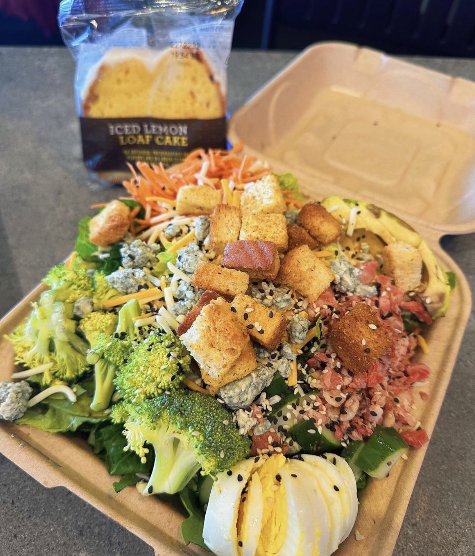 There’s a salad, and then there’s a salad from Stoked Poke at ONE DAYTONA. 😋 Come by soon to build the perfect salad with your favorite protein, fresh toppings, and crunchy toppings. 🥗