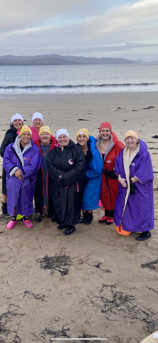 jobfairyni's tweet photo. Good to be back with this bunch #swillyseals  at #ludden #seaswimming #buncrana #Donegal https://t.co/pfcRjpJtma