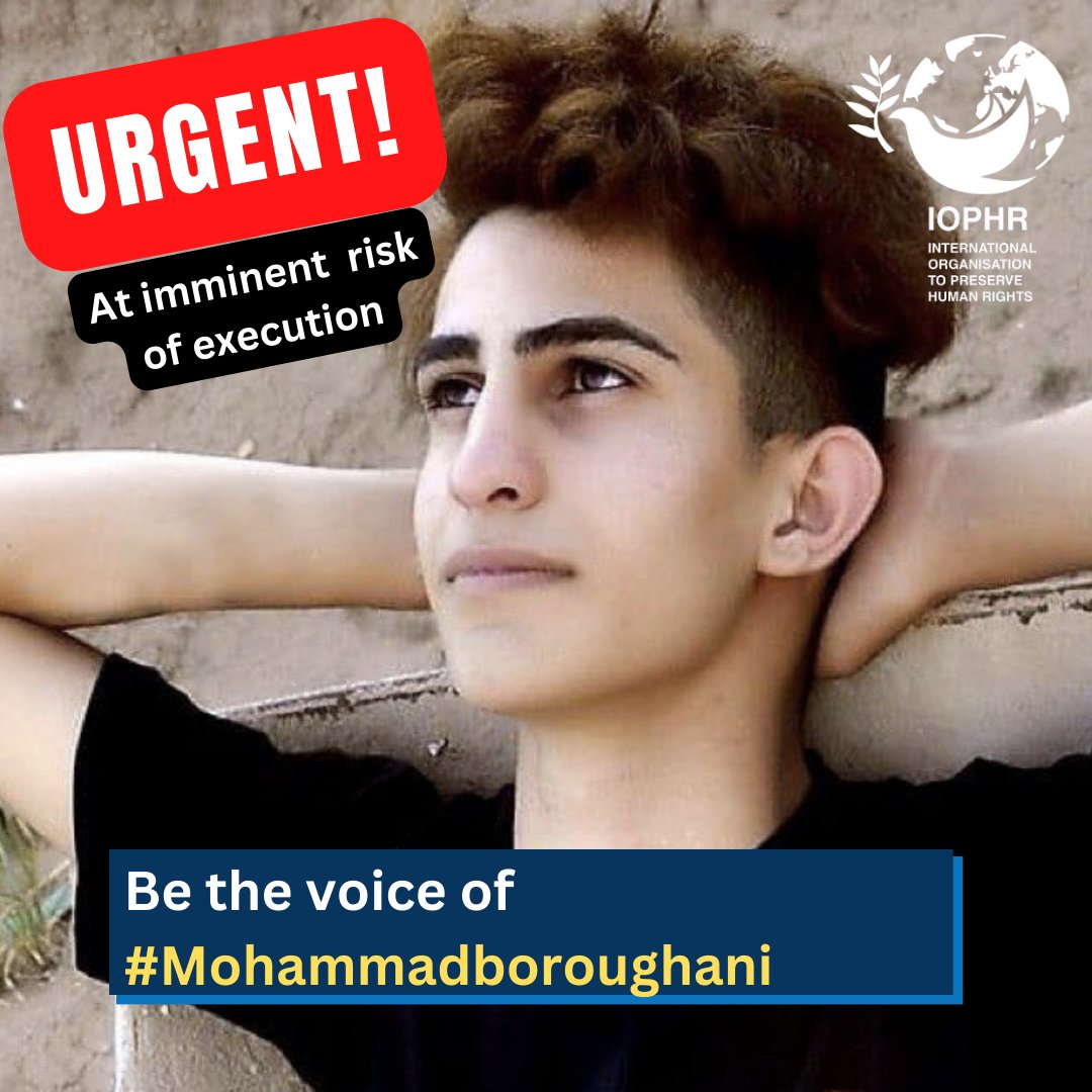 URGENT!
#MohammadGhobadlou & #MohammadBoroughani have been transferred to solitary confinement & are at serious risk of being executed in the coming hours. We must do everything in our power to prevent these executions!
#IranRevoIution #mahsaami̇ni̇ 
 #محمد_بروغنی
#محمد_قبادلو