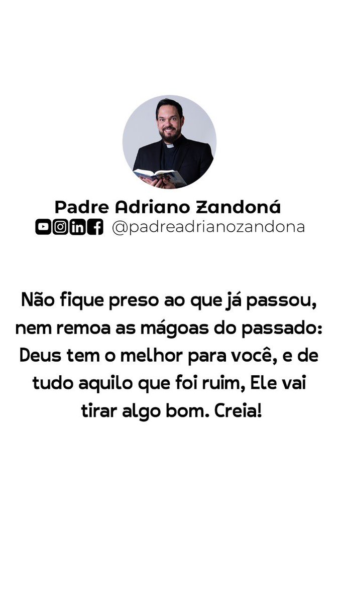 padrezandona's tweet photo. Digite aqui: “Em Deus eu venço o mal”!👇👇👇 https://t.co/J058Zye0Zq