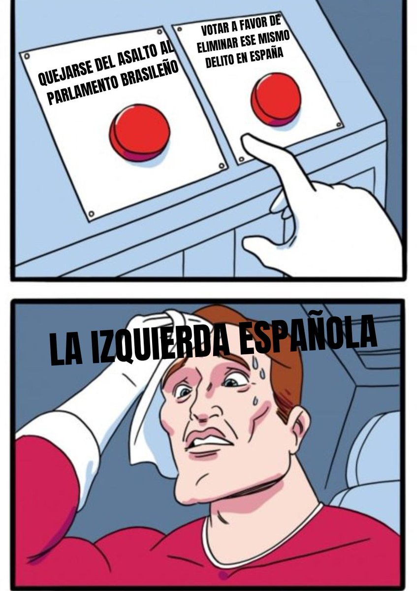 Lo que ha pasado en Brasil aplicado a la a la política española resumido en un meme