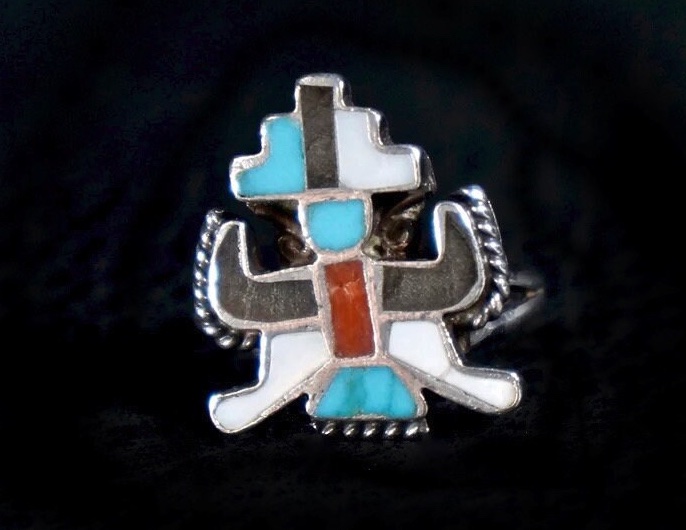 Vintage Zuni Native American Turquoise Sterling Silver Ring 
etsy.me/3X85xpq #turquoise #pinkyring #nativeamerican #turquoisering #indianjewelry #sterlingsilverring #vintagerings #Zuni #giftforkids #knucklering 
 Available at Far-Rider-West.com