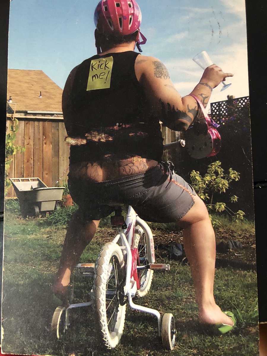 Postcard when Latin Hustle co-founder Al Lujan did the @SFAIDSFound AIDS Lifecycle in 2008.  #queerlatinohistory #queerlatino #joteria #lgbthistory #queerhistory #queerlatinx