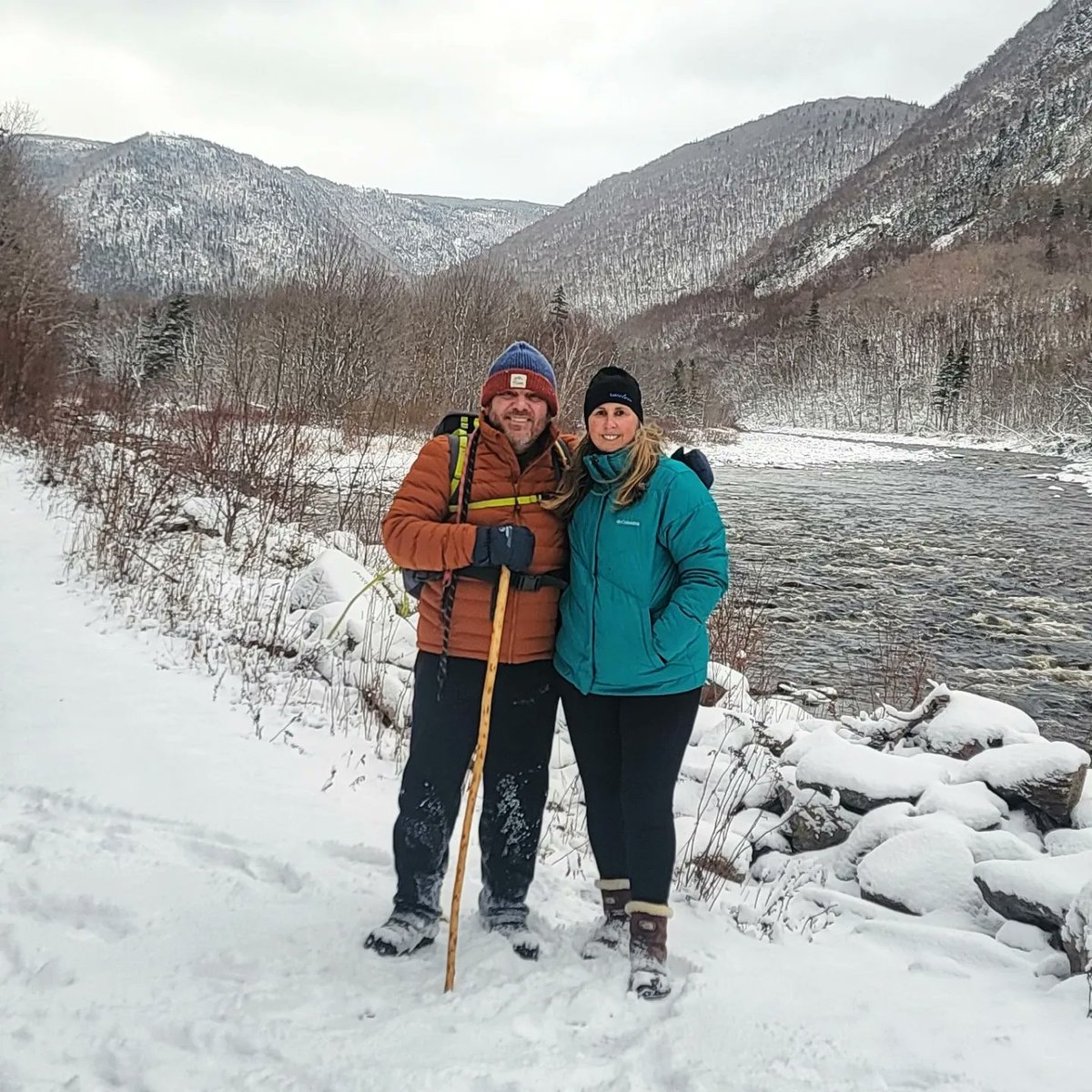 keepexploringCB's tweet photo. Hiked the Salmon Pools trail today to avoid the cold NW winds. Always enjoy hiking this in the winter and stopping at the cabin for a hot tea & lunch.
#sundayfunday #explorecbwinter #capebretonisland https://t.co/uHYeGMr43p