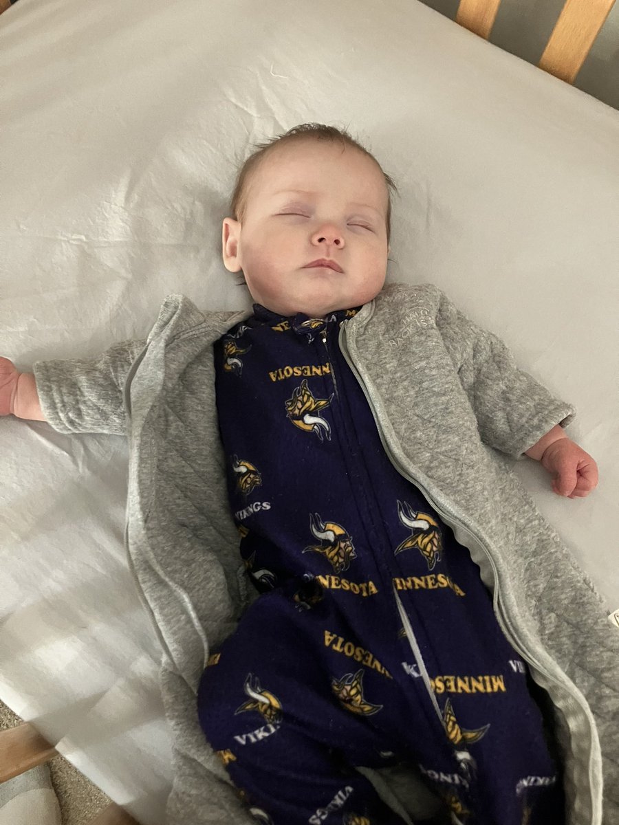 Finished the regular season with a snoozer!  Playoffs next week week! Hopefully that goes better in your lifetime than it has dads. #SkolVikes