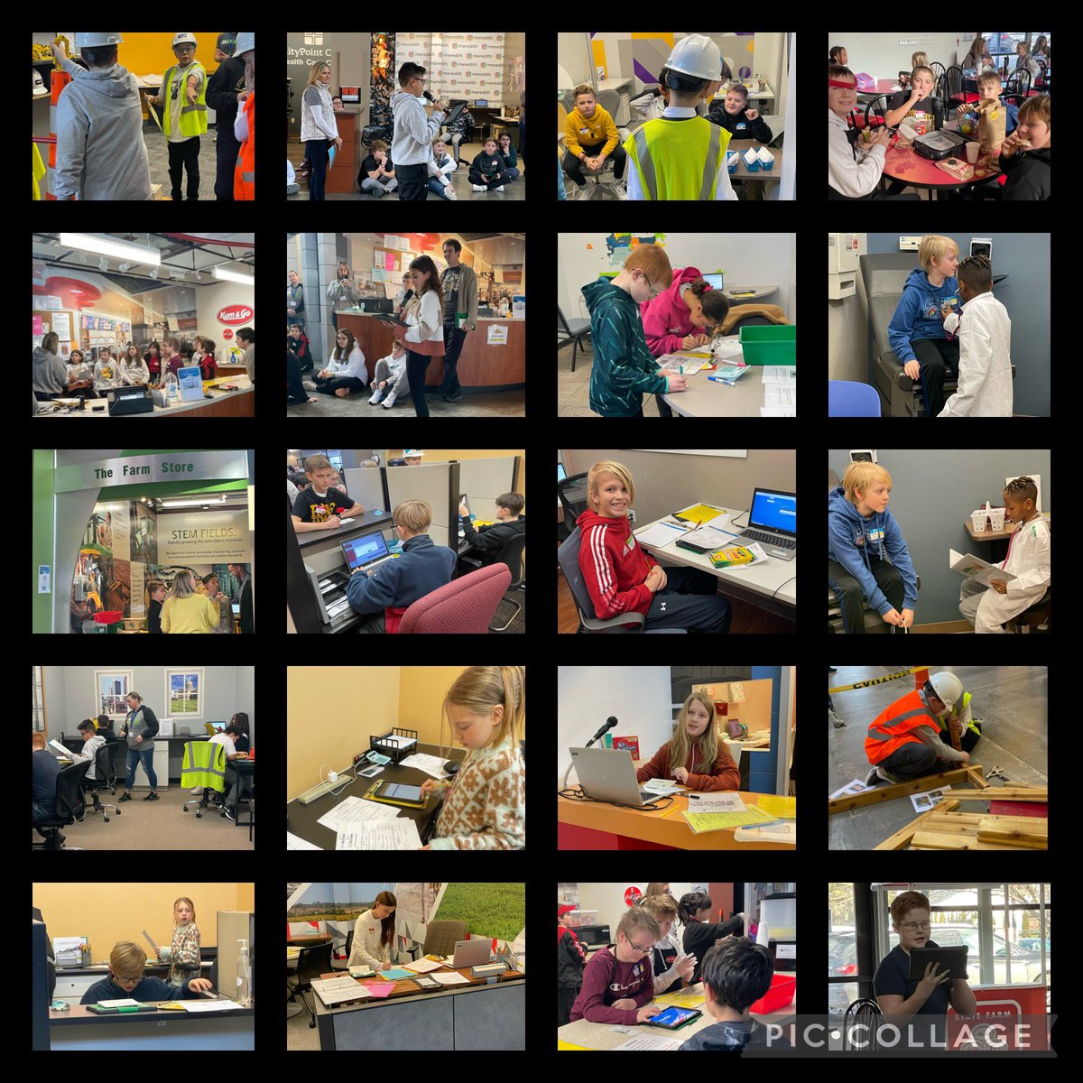 This week Mrs. Rogers’ classes attended <a href="/JACentralIowa/">JACentralIowa</a> BizTown. We’ve been teaching our students leadership skills &amp; this was a great opportunity to practice! Thanks to our teachers &amp; parent volunteers for making this learning opportunity possible for our students. #1SEP