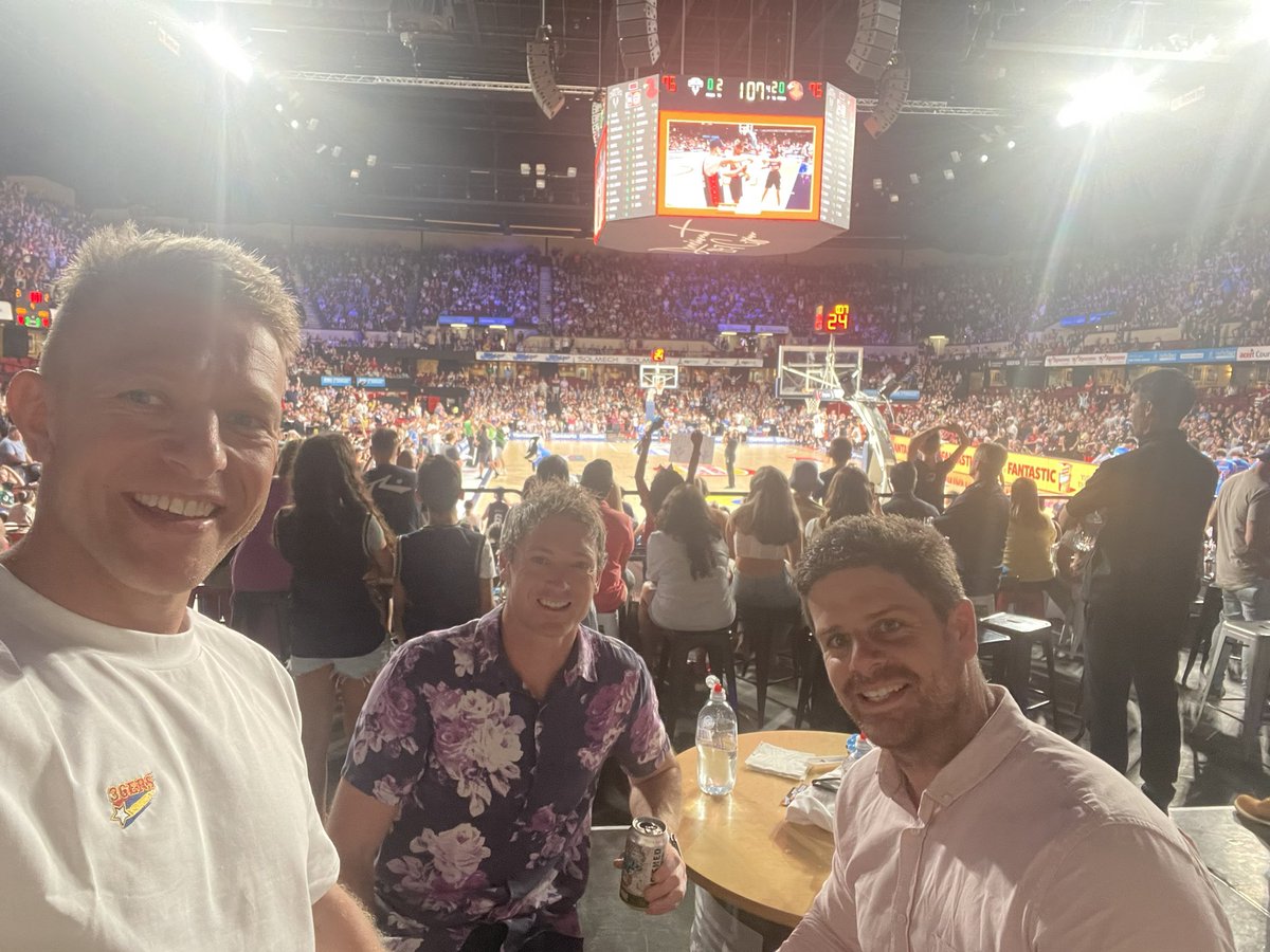 Cheering on the <a href="/Adelaide36ers/">Adelaide 36ers</a> from the premium location of the <a href="/bigshedbeer/">Big Shed Brewing Co.</a> backcourt bar!

Get around the remaining home games as we push for a finals campaign!