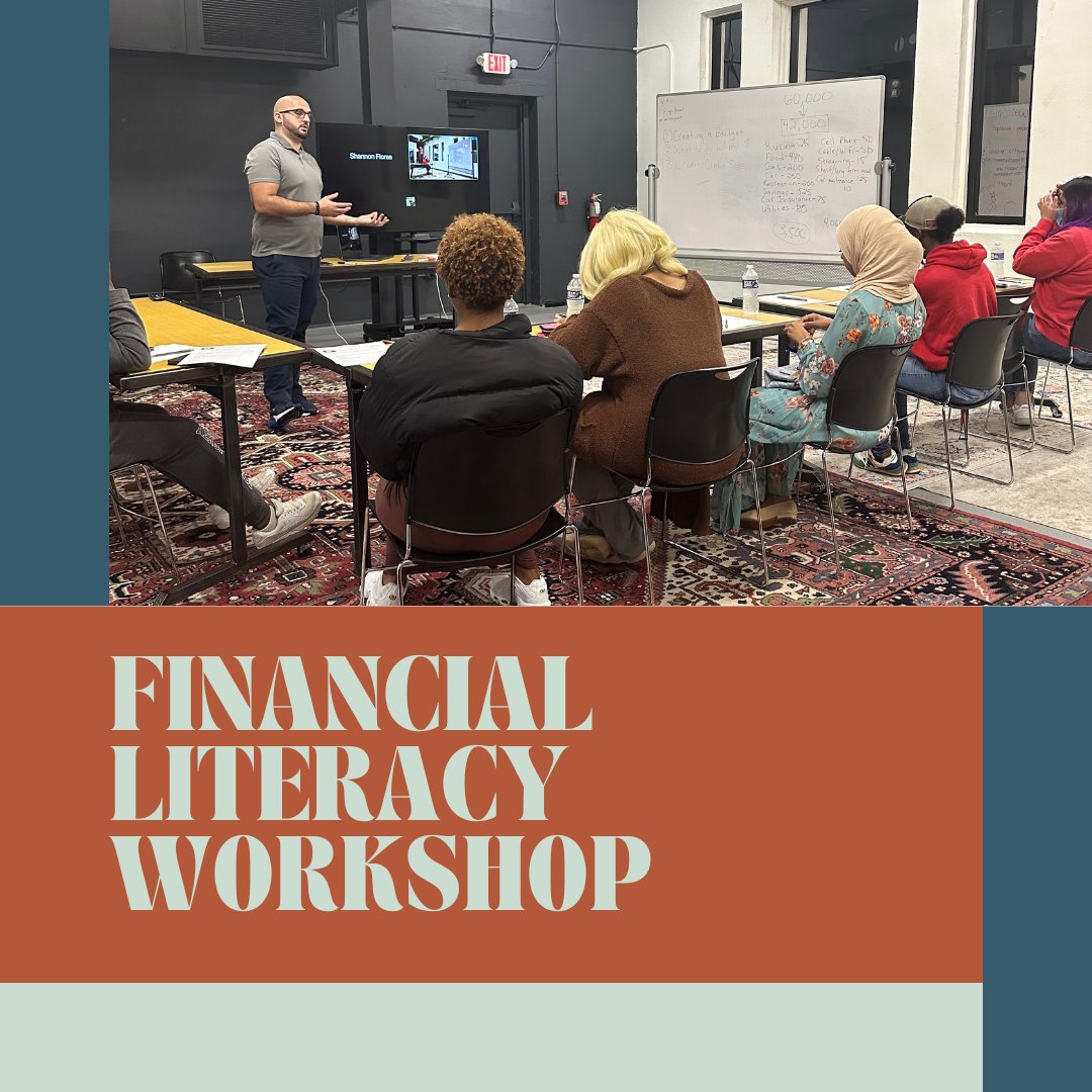 At our financial literacy workshop, scholars learn how to budget, increase their credit score, and invest their money wisely.