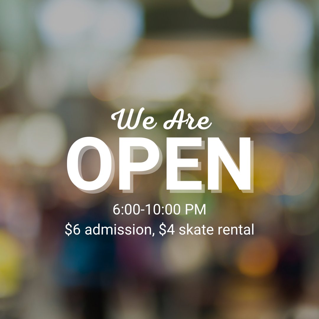 RollerWorld NorthEast is open tonight from 6-10 pm. It's only $6 admission, $4 skate rental. Come join us for some family fun! #dfw #dfwskate #rollerskating