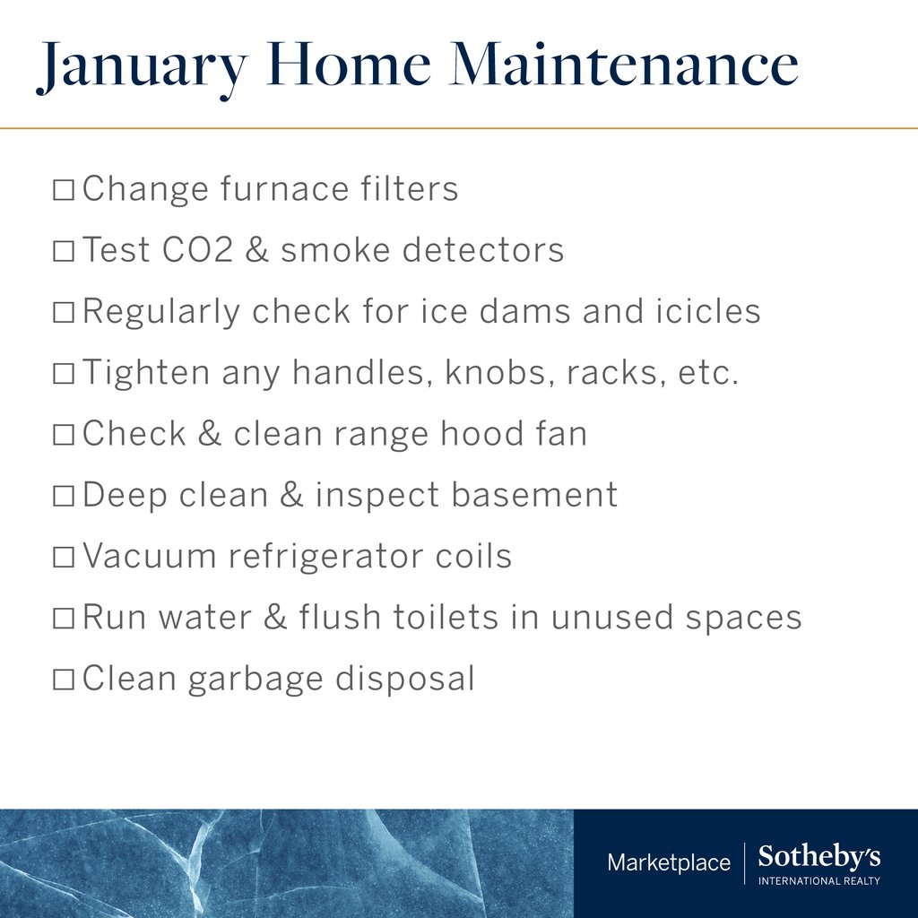 Keep your home in top shape with this monthly checklist.

An ounce of prevention saves much in trying to catch up in repair later.🌳🏚️

#homeowner #propertycare #neighborhoodrealtor #realestateagent seattleagent #eastsideagent #homebuyer #homeseller #sellmyhomenow