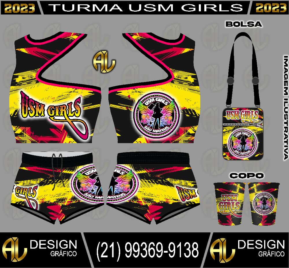 Mais um trabalho finalizado, Kit Saída TURMA USM GIRLS ✔️🎭

Faça arte da sua turma ou grupo, (21) 99369- 9138 Allex