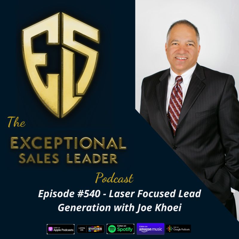 Salesx_sf's tweet photo. Listen to our founder Joe Khoei’s appearance on The Exceptional Sales Leader Podcast where he talks with Darren Mitchell about increasing Sales revenue and profitability. 
Stream the episode now
#podcast #sales #marketing #salesleadership #exceptionalsalesleader #SalesX https://t.co/bKjtwkhyNV