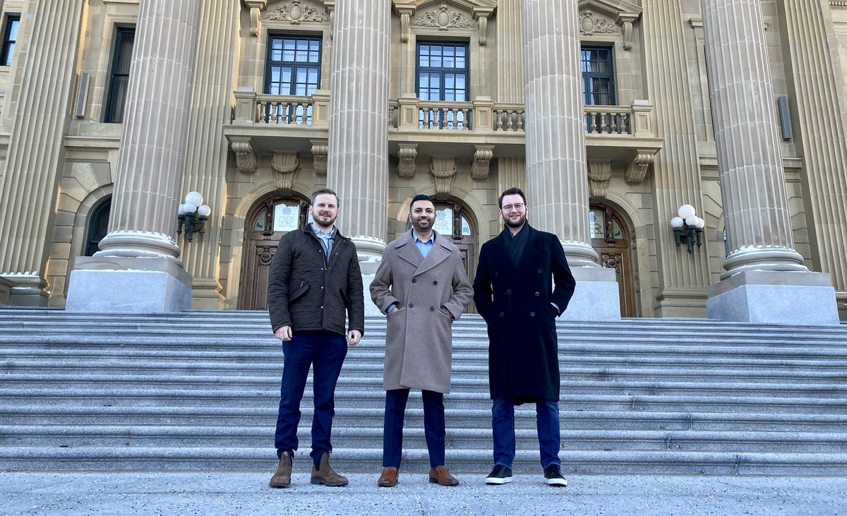 Excited to kick off 2023 in Edmonton this week for meetings with stakeholders and officials