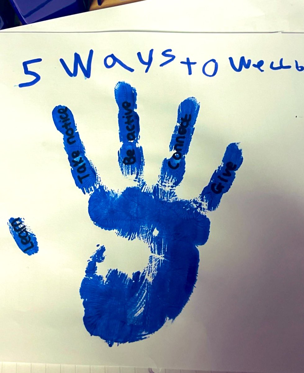 Today our Well-being Captains were working with our <a href="/BBHS_DAS/">BBHS_DAS</a> young people doing #art #therapy to learn all about the five ways to well-being.  <a href="/WellbeingInFife/">Wellbeing In Fife</a> #togetherness #learn #beactive #takenotice #connect #give
