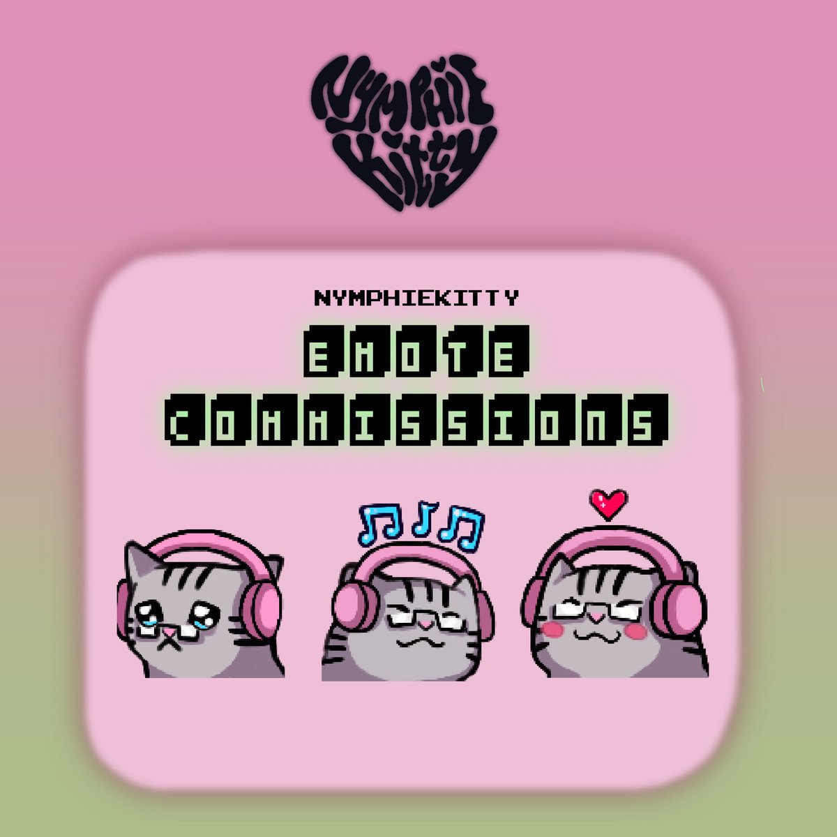 m4shin4's tweet image. haiii ^_^ emote commissions open ! #twitchartists pls rt !