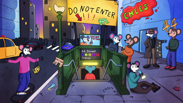 Gn everyone!

Crizzy is off back to 44th Street for a piece of cheese and then bed.... It's been a long week building but it doesn't stop this weekend!

🐭🧀