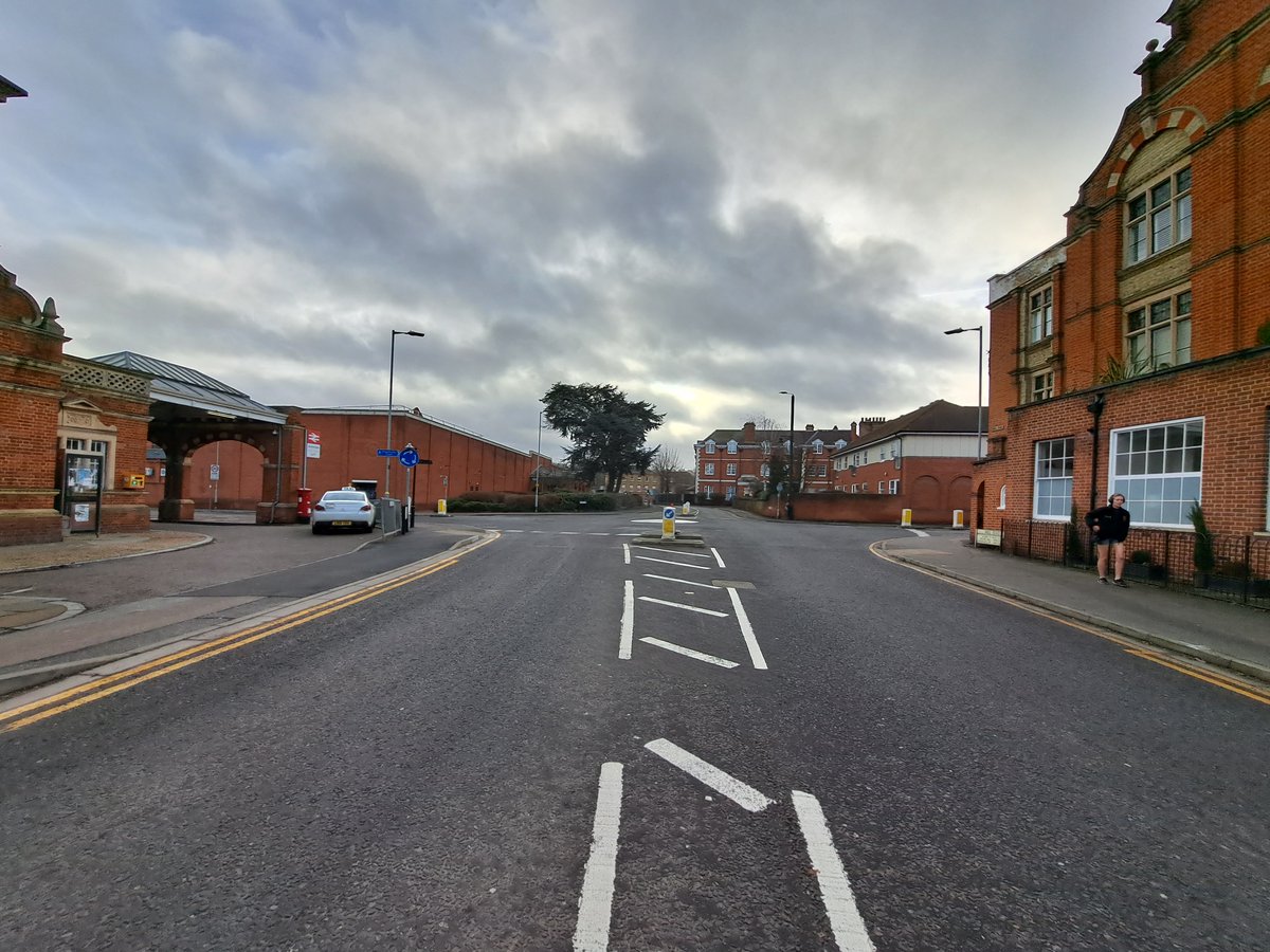 A Nice Quiet View at Hertfords East (Hertfordshire) during my First Day Out. 05/01/2023