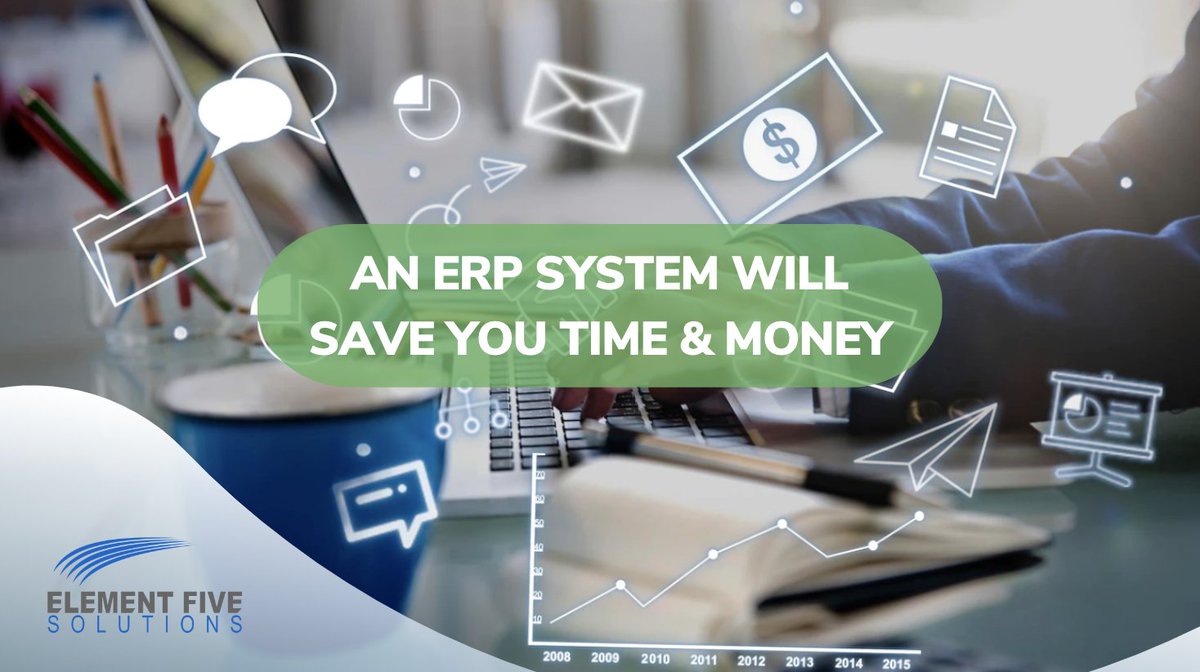 e5sol's tweet photo. #DYK that an ERP system includes sales information, marketing, financials and inventory. The all-in-one system makes for easier tracking, planning and saves you time and money! https://t.co/HjRcQr1hk8
