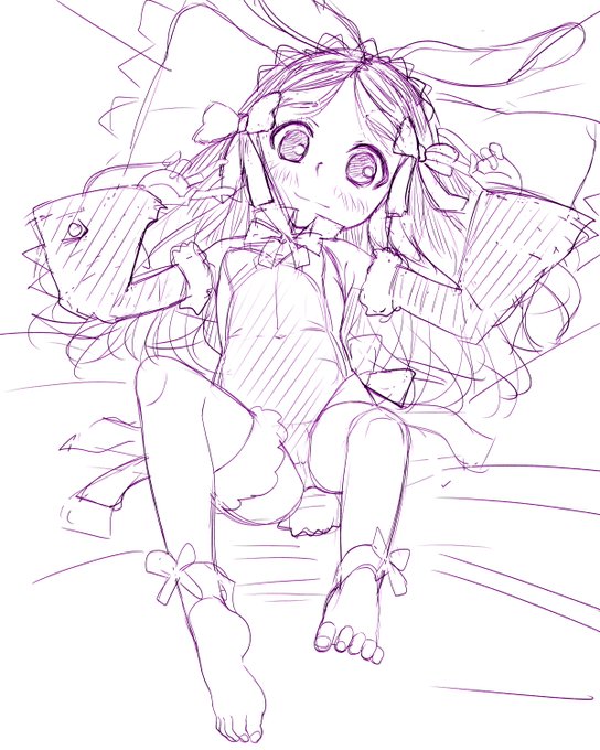 #wip
ていけいさんラフったー
アレンジバニーさんかくのめっちゃすき 