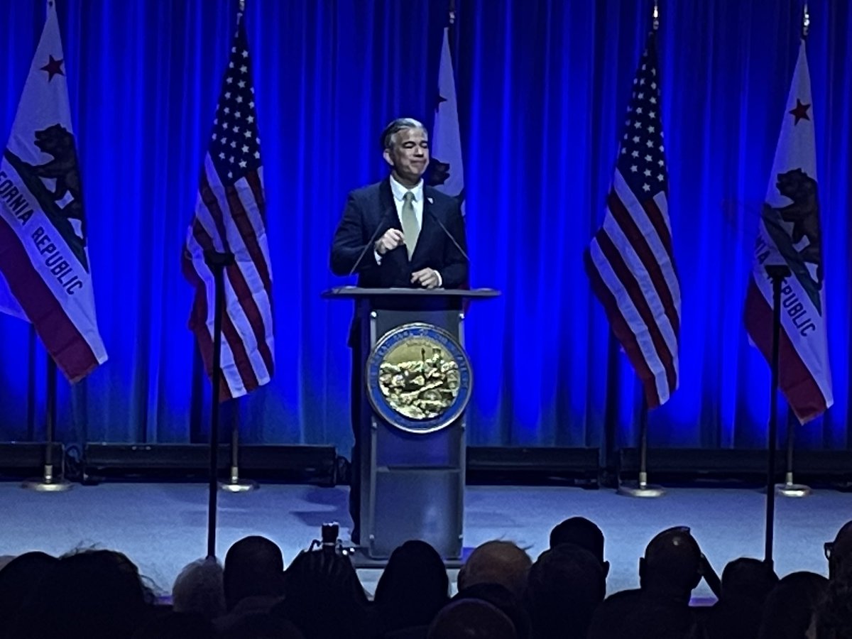 “California, this is a new day of justice…” 
AG <a href="/RobBonta/">Rob Bonta</a>