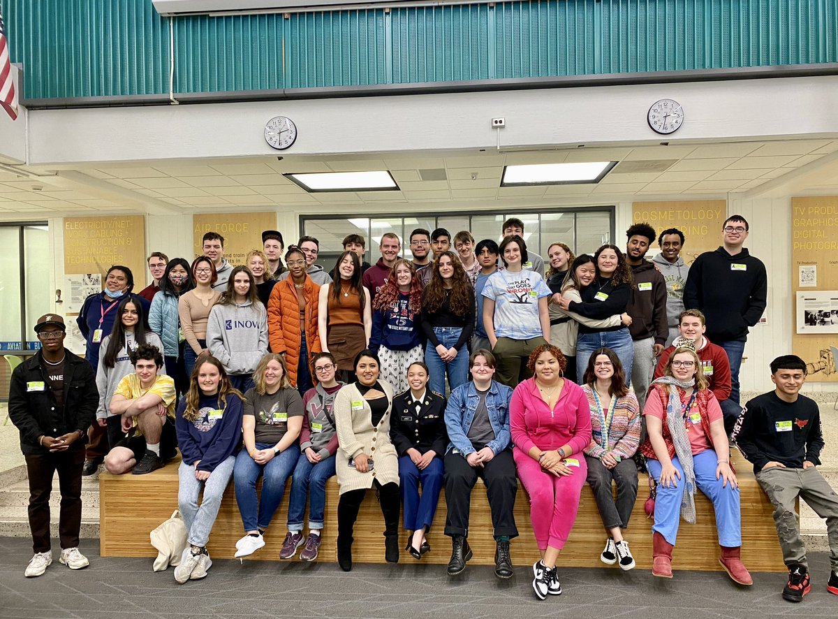 So happy to see our <a href="/APSCareerCenter/">Arlington Career Center</a> Alumnae today! They came with so much ACC and DEI spirit!! <a href="/DEI_APS/">Office of Diversity, Equity & Inclusion</a> <a href="/MrDeRocco/">Frank DeRocco</a> <a href="/Margaretchungcc/">Margaret Chung</a> <a href="/TheAcademy_ACC/">Academy_ACC</a> <a href="/ACC_EL_Inst/">ACC_EL_Institute</a> <a href="/PepProgram/">The PEP Program</a> <a href="/APSVirginia/">Arlington Public Schools</a> <a href="/SuptDuran/">Francisco Durán, Ed.D.</a> <a href="/APSVaSchoolBd/">APS School Board</a>