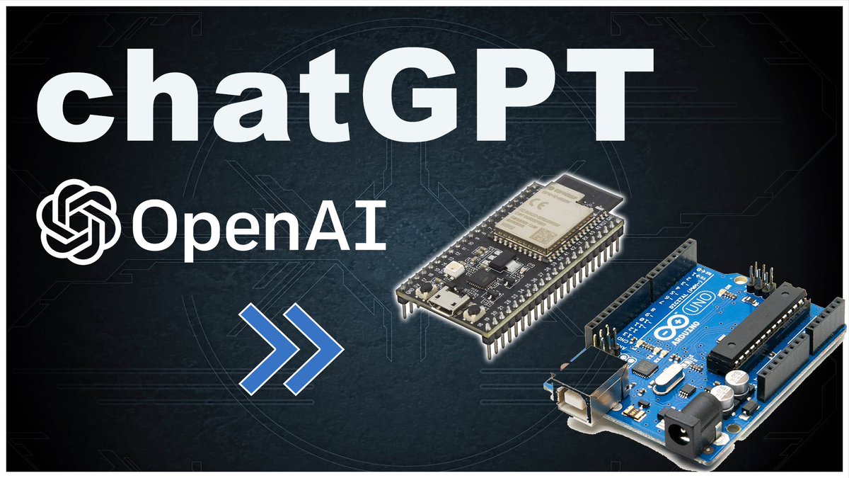 JhimmyDev's tweet photo. Nuevo Video en el canal!
Enlace: https://t.co/PBT1yntGu3
#openai #esp32 #arduino #jadsa #chatBot #ChatGPT https://t.co/T4ovjLVi0I