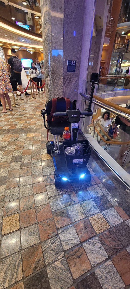 MobilityDustin's tweet image. The best scooter for travel!!

@GoldenTechUSA CarryOn 
@RoyalCaribbean