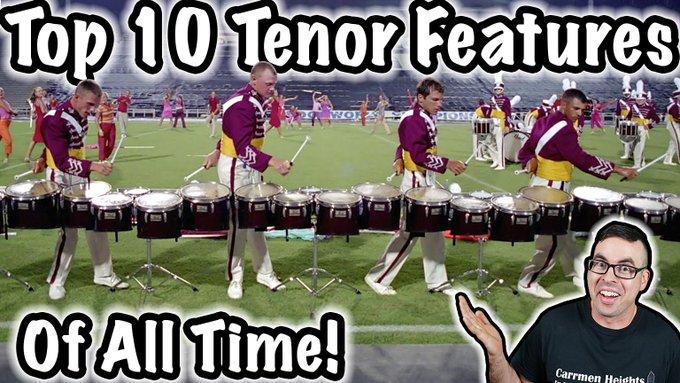 Check out my top 10 favorite tenor features! https://t.co/X0kBzQYljf  #emcproductions #drums #drummer<a href="/tag/drums"class="tags"><span>#drums</span></a><a href="/tag/drummer"class="tags"><span>#drummer</span></a><a href="/tag/snare"class="tags"><span>#snare</span></a><a href="/tag/drumlife"class="tags"><span>#drumlife</span></a><a href="/tag/drumming"class="tags"><span>#drumming</span></a><a href="/tag/marchingband"class="tags"><span>#marchingband</span></a>