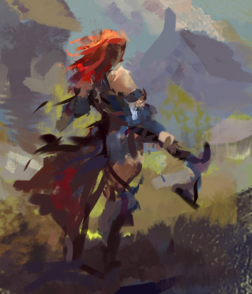 Barbarian before bed sketch