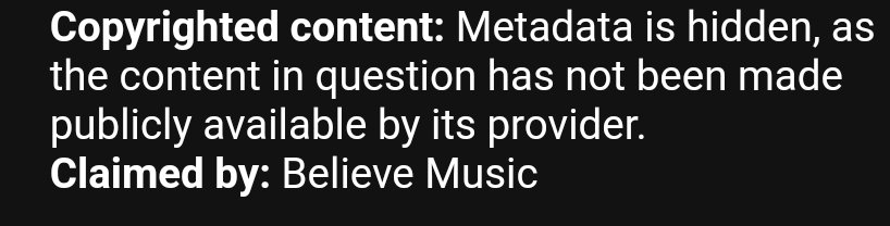 RackunSec's tweet photo. PSA: anyone making @YouTube content with audio from a subscription to @CyberLink Power Director app can get your videos "blocked" by patent trolls called "Believe Music" #believemusic #whybotheranymore #youtube 👍 https://t.co/2Au503MrUT