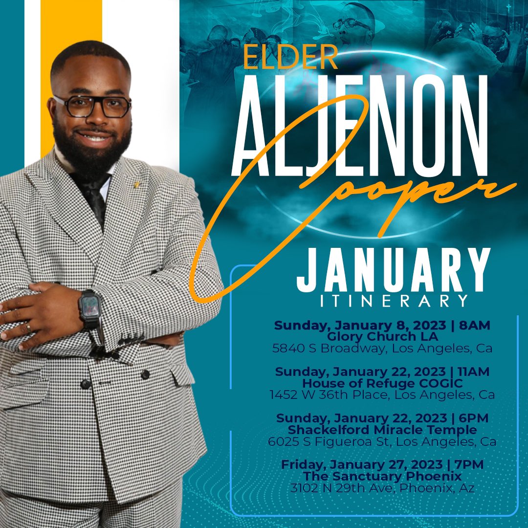 uncommonflow's tweet photo. Make plans to join me in the month of January! #PreachCoop https://t.co/vnhY4eCQIW