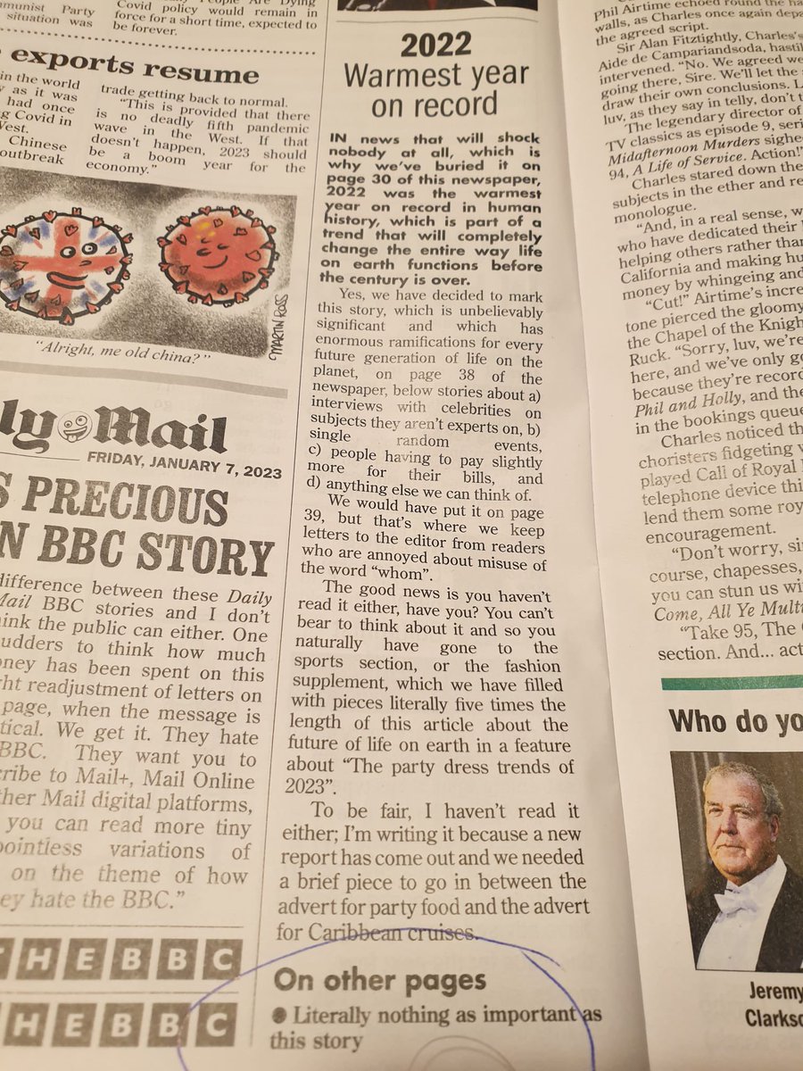 TTTMediaXR's tweet image. One publication is telling the truth about the UK’s hottest year on record.