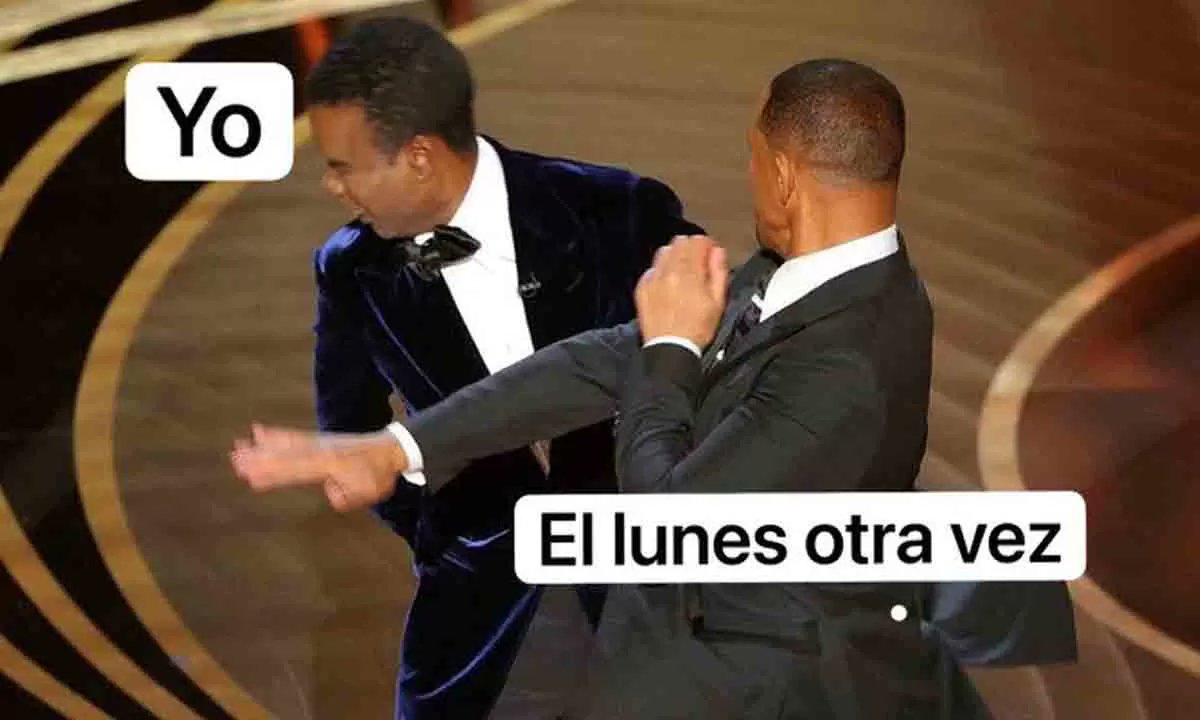 coderio_'s tweet photo. #GuerraDeMemes 💣 Cuál fue el mejor del #2022? 😂
❤️ Will Smith - Chris Rock 😤
🔁 Rey Carlos 👑
A votar! 👇
#coderio #coderian #CoderianSpirit #BeCoderian #CoderianTeam #Memes #WillSmith #King #TheCrown #ReyCarlos #Oscars #viral #community #talent https://t.co/HCiiTXWc7o