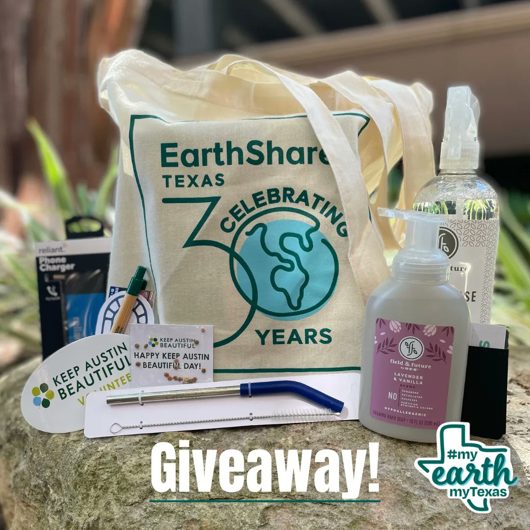 Are you following @earthsharetexas on Instagram?

If not, you're missing out!

Head on over to IG to enter our first #giveaway of 2023! These 30 Year Anniversary #swagbags are full of eco-friendly goodies. Follow our page, tag some friends, and win exclusive prizes!