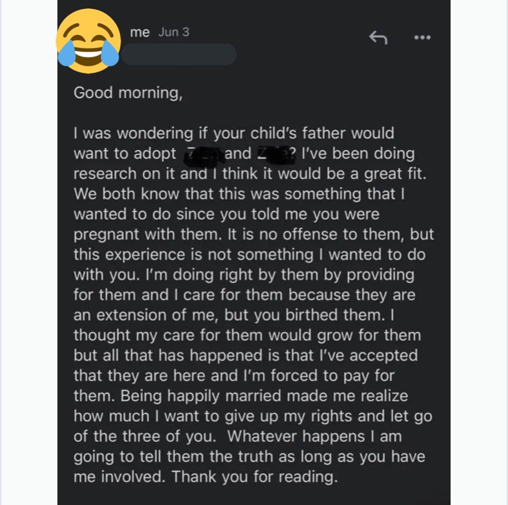 M_Jones490's tweet photo. @TheFieldFactor @Bredloveee Literally just came across a man from my HS today trying to “expose” his baby mama for making his life difficult but actually exposing himself for not wanting to take care of his kids, who are 10 btw. Men will make things difficult for themselves &amp; blame others time &amp; time again https://t.co/8D2VenEtAX