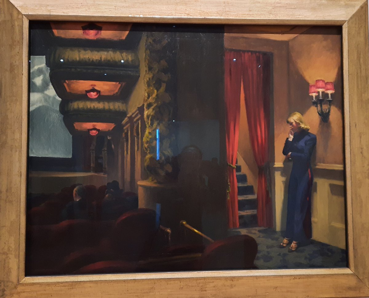 meganeabbott's tweet photo. NYC, don't sleep on the glorious Edward Hopper's New York exhibit at the @whitneymuseum. 
Urban loneliness rendered exquisite, transcendent. https://t.co/FCqF4Ig3SL