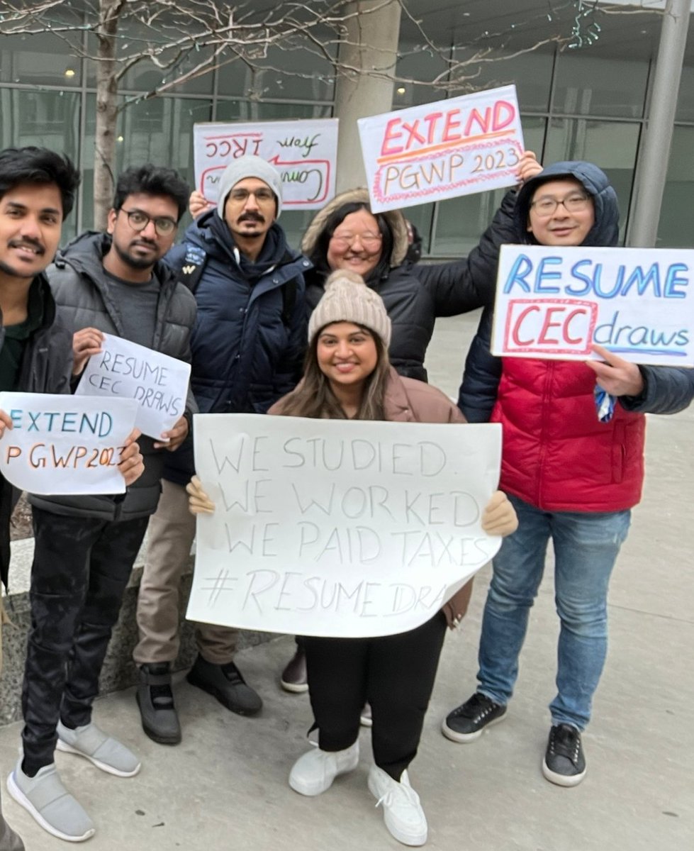 Resume cec draws
No news about workpermits expired and expiring in 2023
@CitImmCanada reply to us
We sended web forms from last and no replys
@SeanFraserMP are you here for the immigrants please reply we are having sleepless  nights 
Mentally anxious 
#cecdraws 
#PGWP