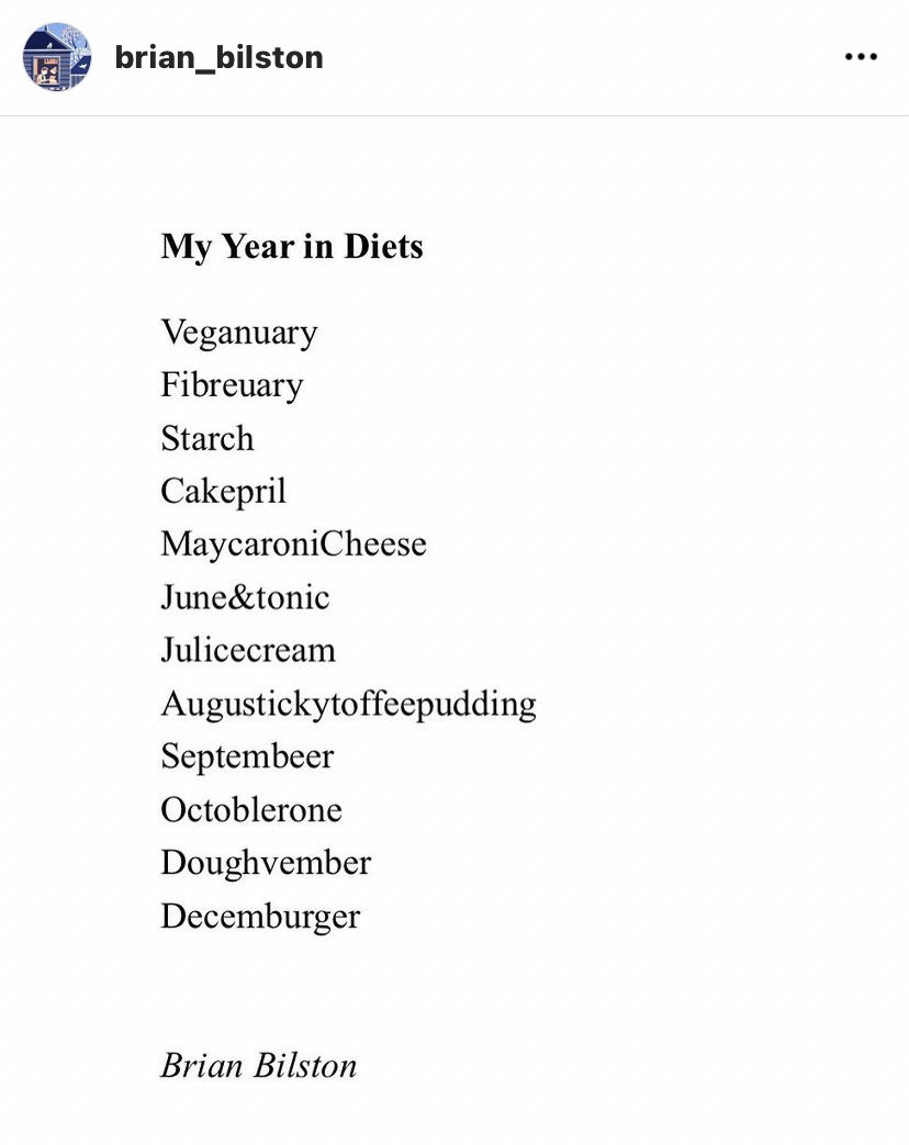 Love this from #brianbilston, one of my favourite, contemporary poets. I’m torn between Octoblerone and MaycoroniCheese! Which would be your preferred month of the year?! <a href="/DLSHeadteacher/">Mr Rannard</a>