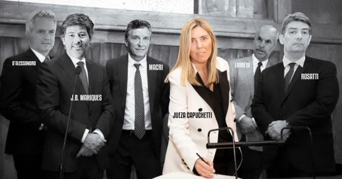 18ddiciembre's tweet photo. Así que Capuchetti, la jueza encargada de investigar el intento de magnicidio de CFK está contratada por Larreta para asesorar al Ministerio de Seguridad de la Ciudad (D´Alessandro). Qué promiscuidad e impunidad tienen, eh. Se les acaba la joda... https://t.co/BgFJxT3xQV