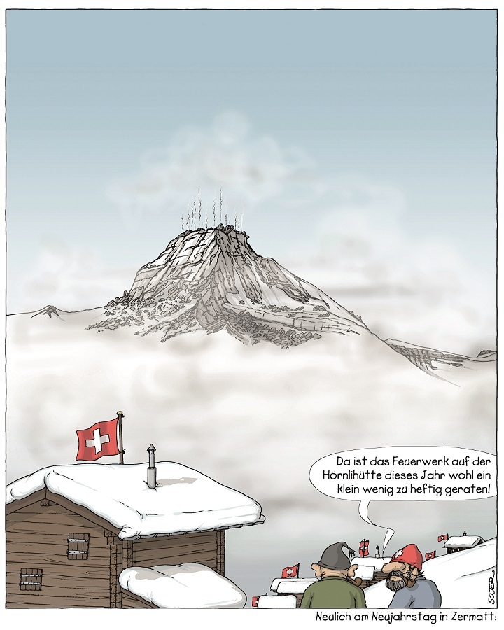 alpin_de's tweet photo. 🚀💥Hoppala ✨🚀. Mehr Sojer-Comics gibt's als Link in der Bio!
📷 Georg Sojer
+
+
+
#alpin #lebenfürdieberge #silvester #bisslzuviel #Matterhorn #feuerwerk #party #winter #comic #sojer #LebenFürDieBerge https://t.co/dg0MjB6nYH https://t.co/5KZRbcqYWa