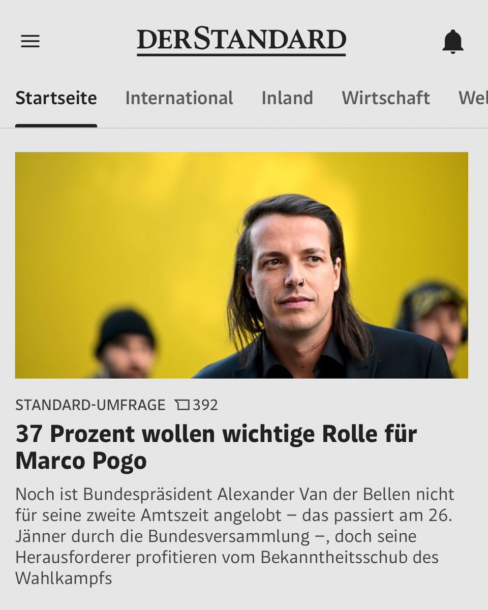 Ich hoff‘, es geht um eine politische Rolle. Weil Frühlingsrolle mag ich gern, Rolle rückwärts kann ich schlecht. 🤷🏻‍♂️