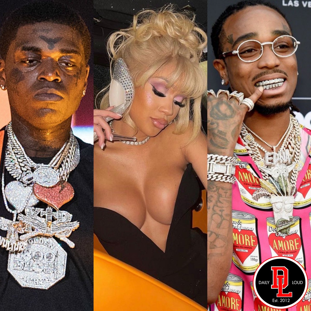 DailyLoud's tweet photo. Kodak Black says he “cried” when Saweetie chose Quavo over him. https://t.co/zWNgE4wv4c