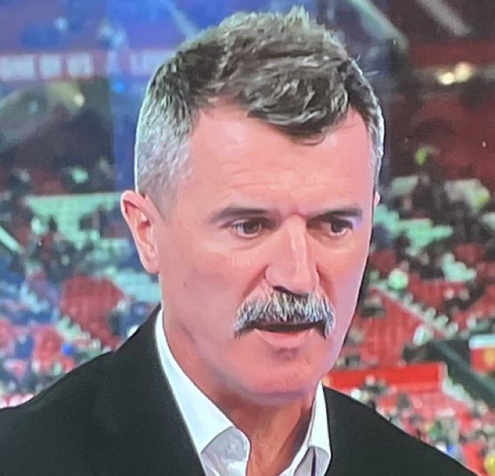RT @M_utdred: Roy Keane looks like he wants pics of Spider-Man on his desk by noon. https://t.co/HQUK0ryiD7